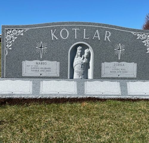 Kotlar featured memorials